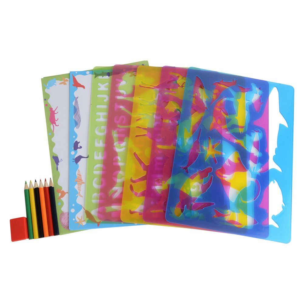 Szablony zwierzęta- duży zestaw Buddy & Barney