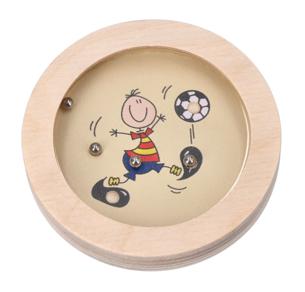 GOKI Gra zręcznościowa kuleczka do dołeczka Wesołe Ludziki - obrazek 4