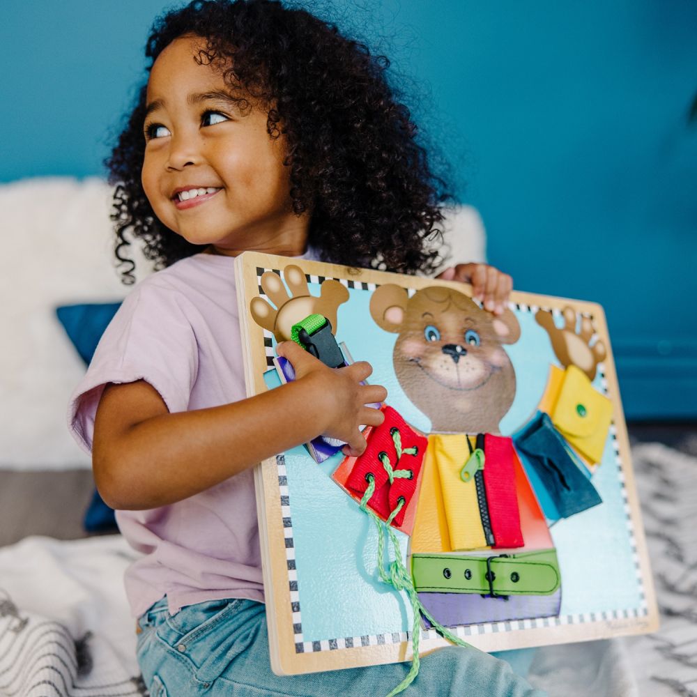 Melissa and Doug - Tablica motoryczna Ubierz misia - obrazek 3