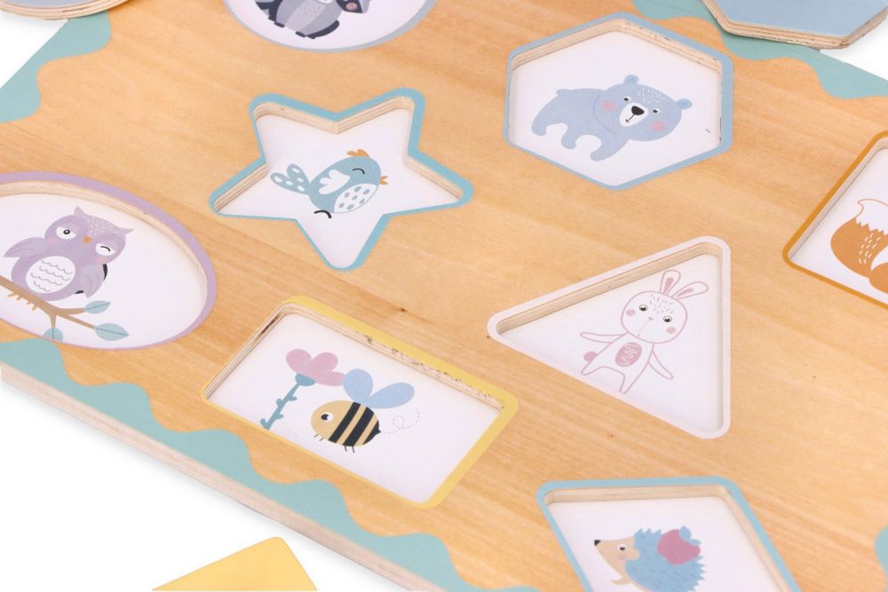 Układanka z uchwytami kształty - obrazek 3