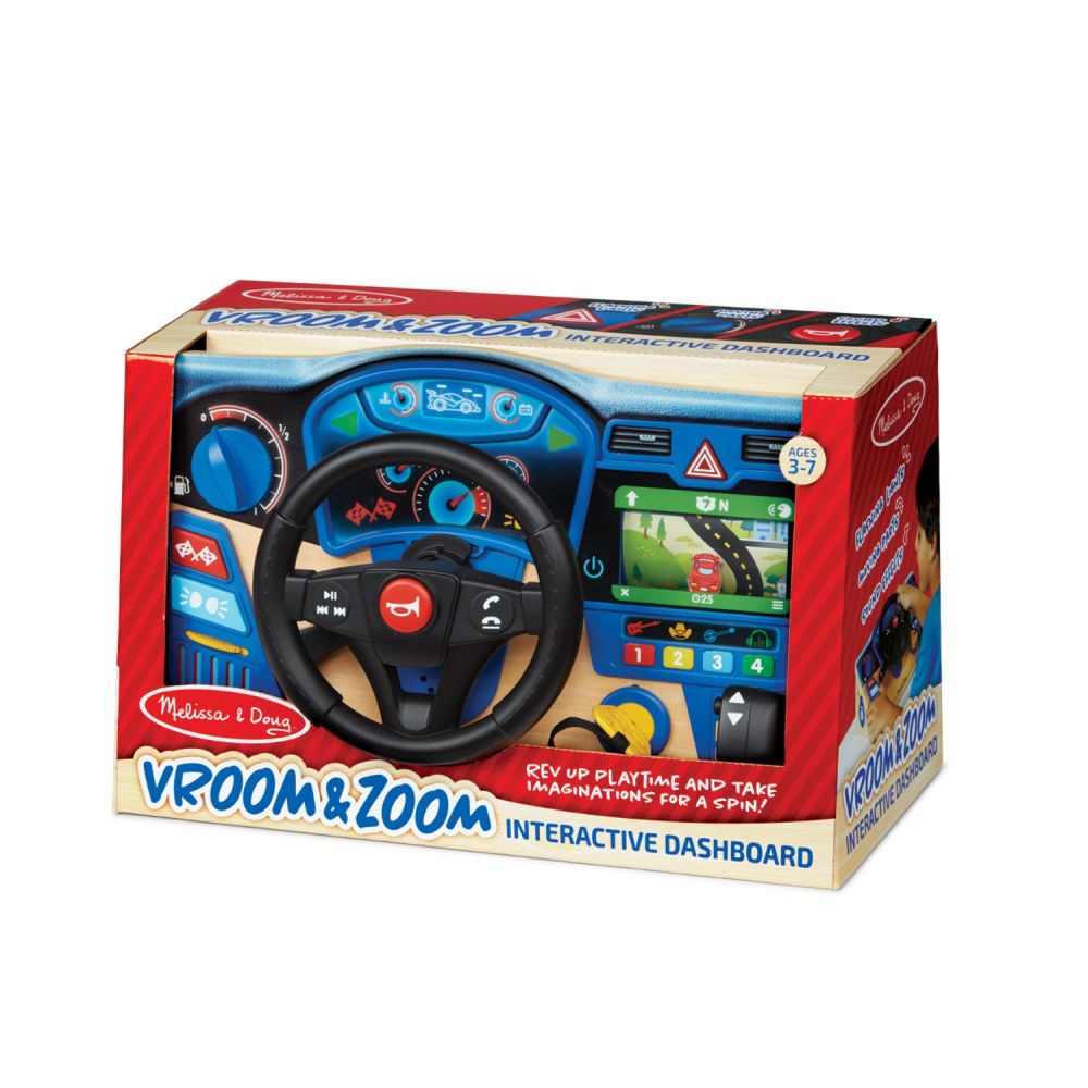 Kierownica Interaktywna DESKA ROZDZIELCZA Vroom and Zoom - obrazek 3