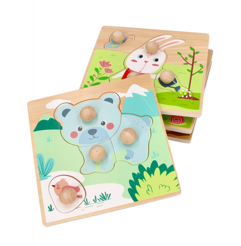 Zestaw 4 układanek Pory Roku - obrazek 3