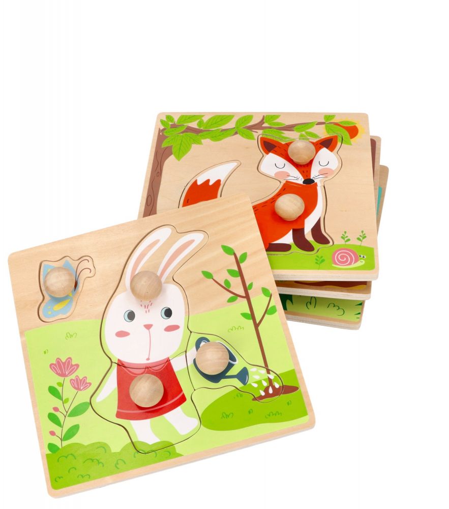 Zestaw 4 układanek Pory Roku - obrazek 4