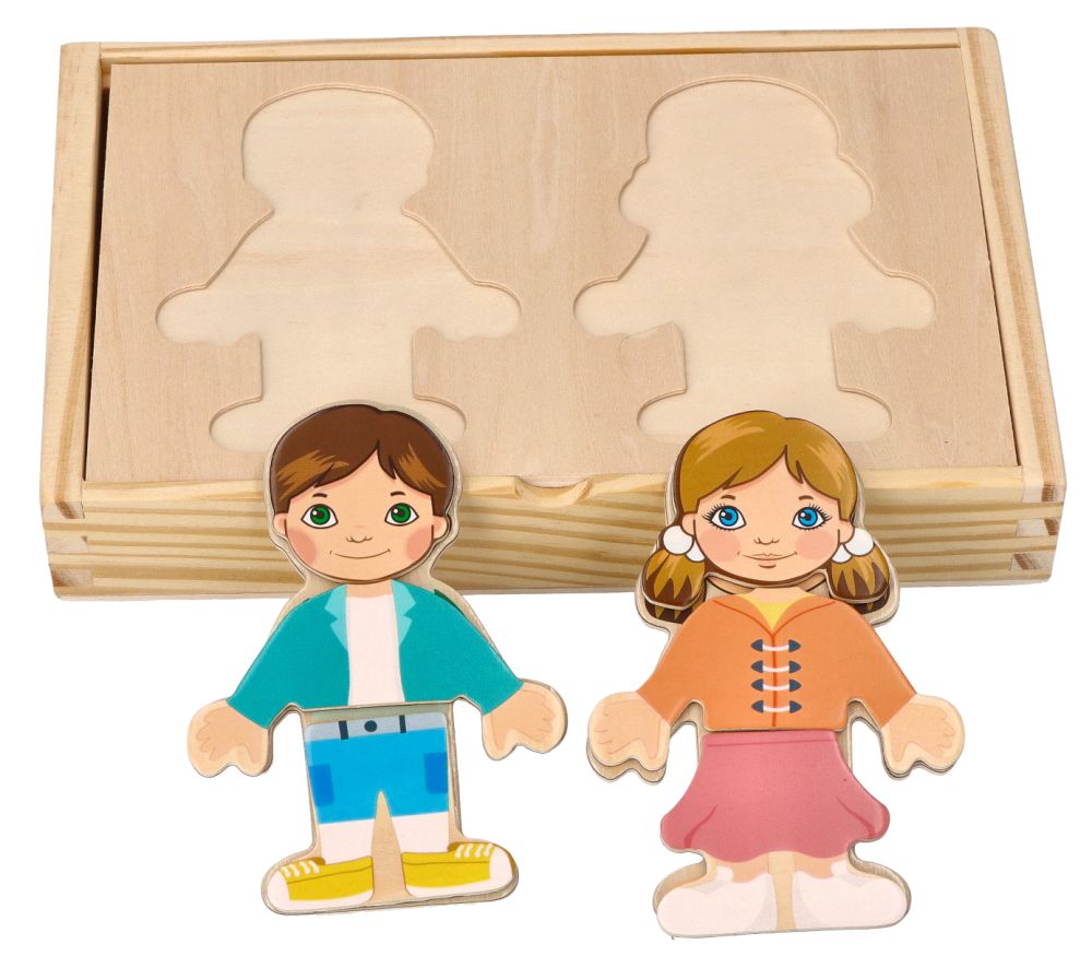 Ubieranka magnetyczna Dzieci Świata - obrazek 3