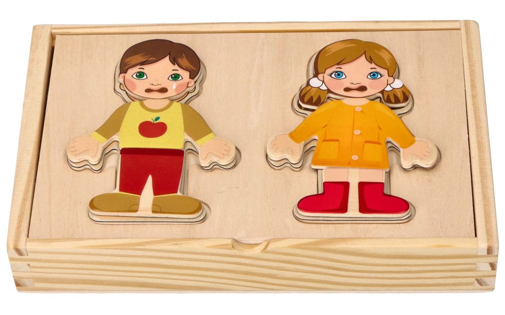 Ubieranka magnetyczna Dzieci Świata - obrazek 5