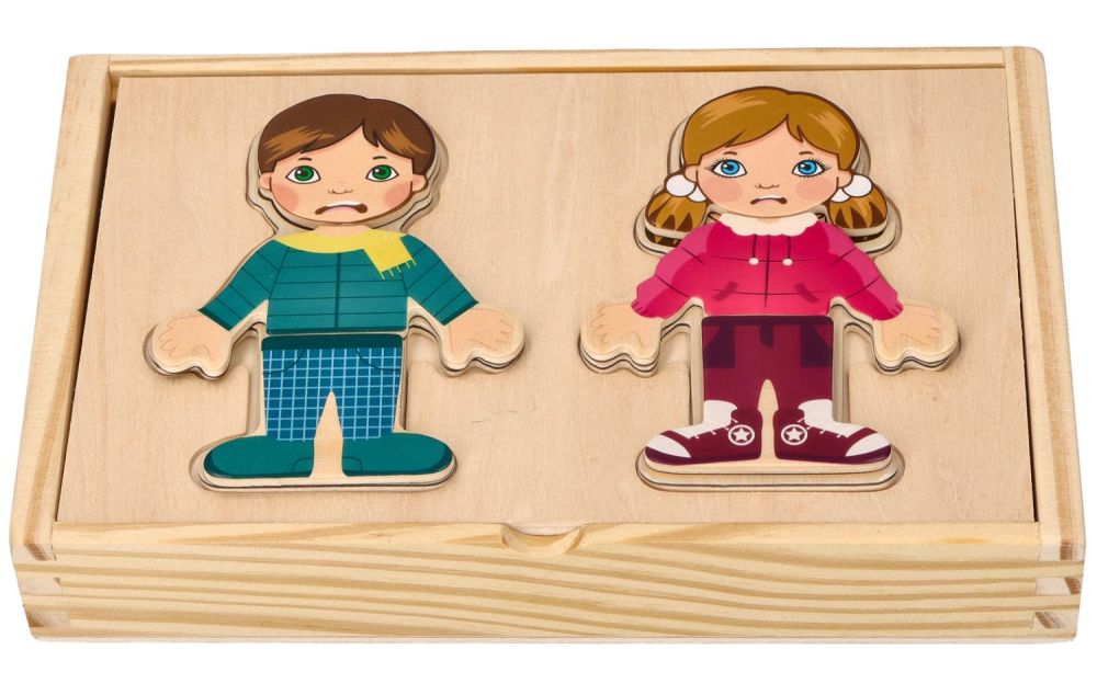 Ubieranka magnetyczna Dzieci Świata - obrazek 6