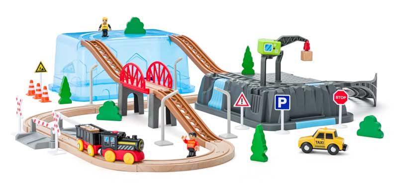 Zestaw kolejkowy Kopalnia 63 elementy - obrazek 5