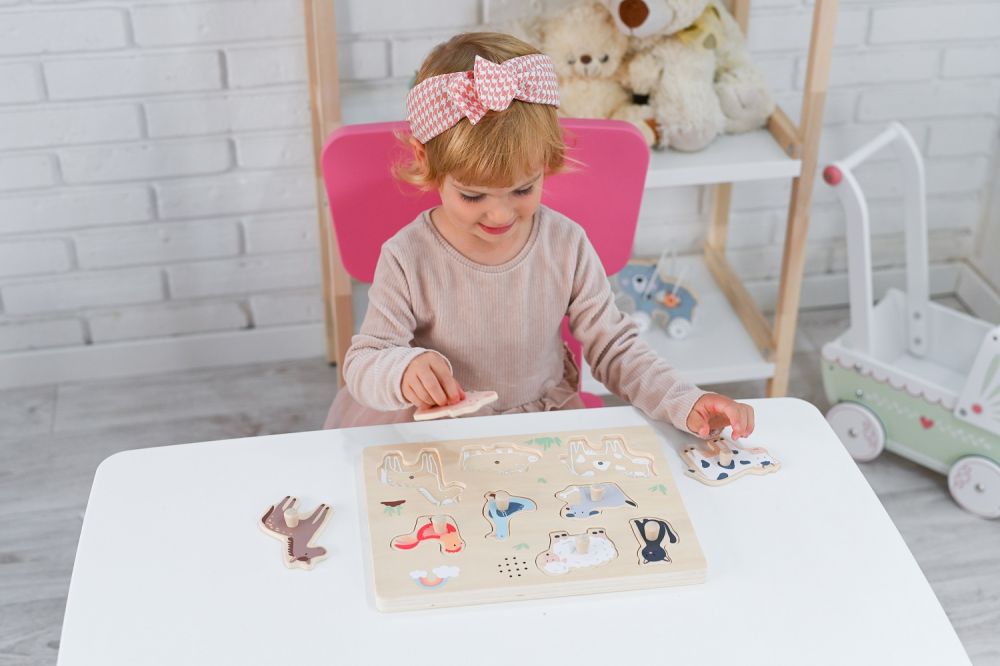 Puzzle dźwiękowe- farma - obrazek 5