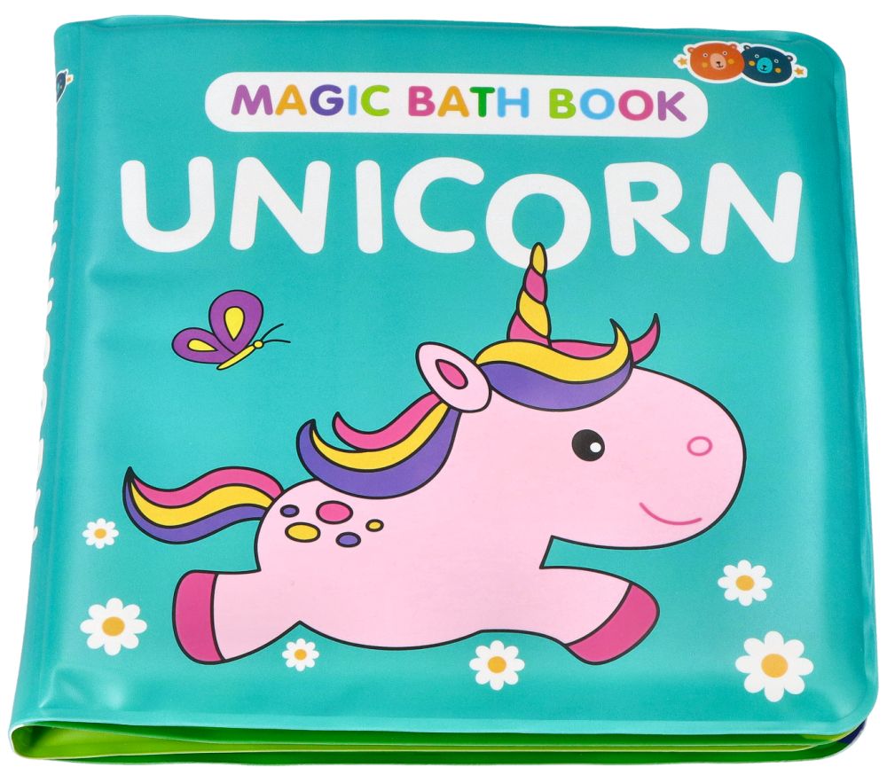 Magiczna kolorowa książeczka do kąpieli z Jednorożcem - obrazek 4