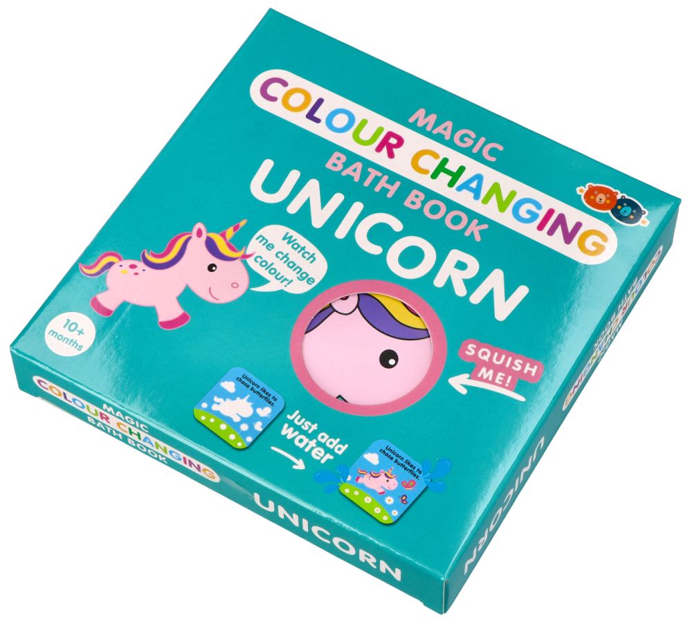Magiczna kolorowa książeczka do kąpieli z Jednorożcem - obrazek 6