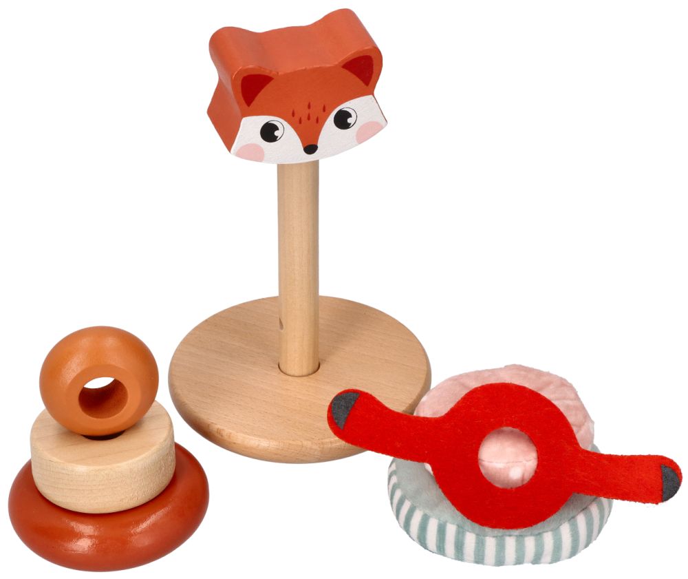 Piramidka sensoryczna z liskiem - obrazek 3