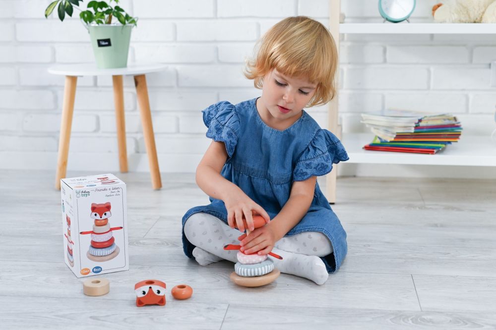 Piramidka sensoryczna z liskiem - obrazek 6