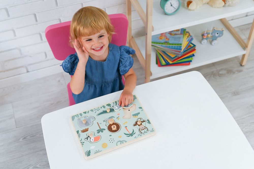 Puzzle dźwiękowe- safari - obrazek 5