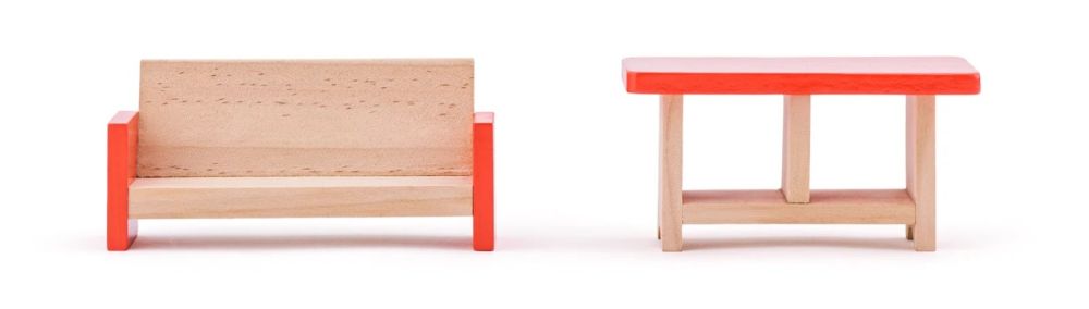 Domek dla lalek z mebelkami Villa Isabelle - obrazek 3