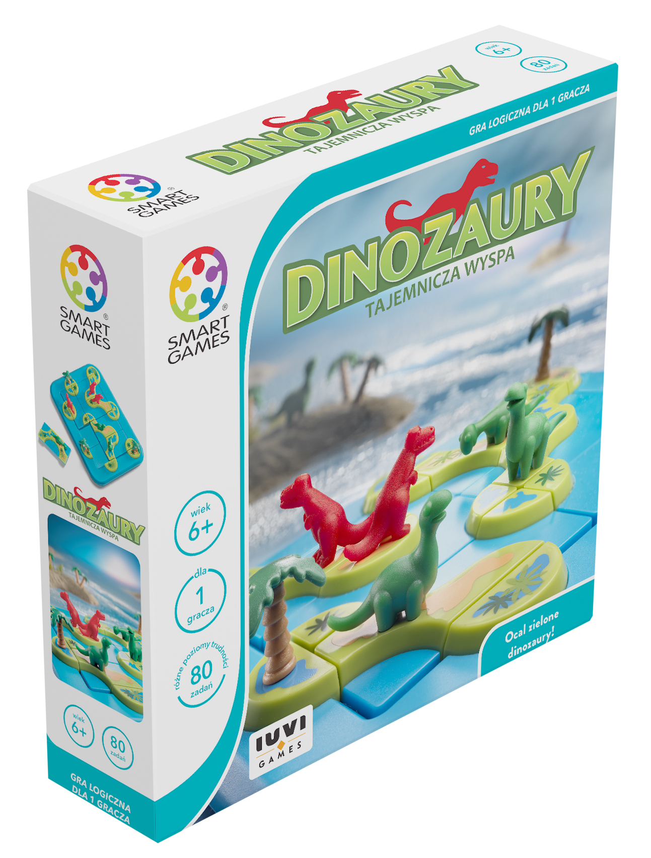Smart Games Dinozaury Tajemnicza Wyspa (PL) IUVI