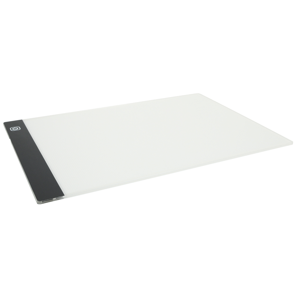 DESKA KREŚLARSKA TABLICA KALKA DO RYSOWANIA PODŚWIETLANA LED A4 - obrazek 3