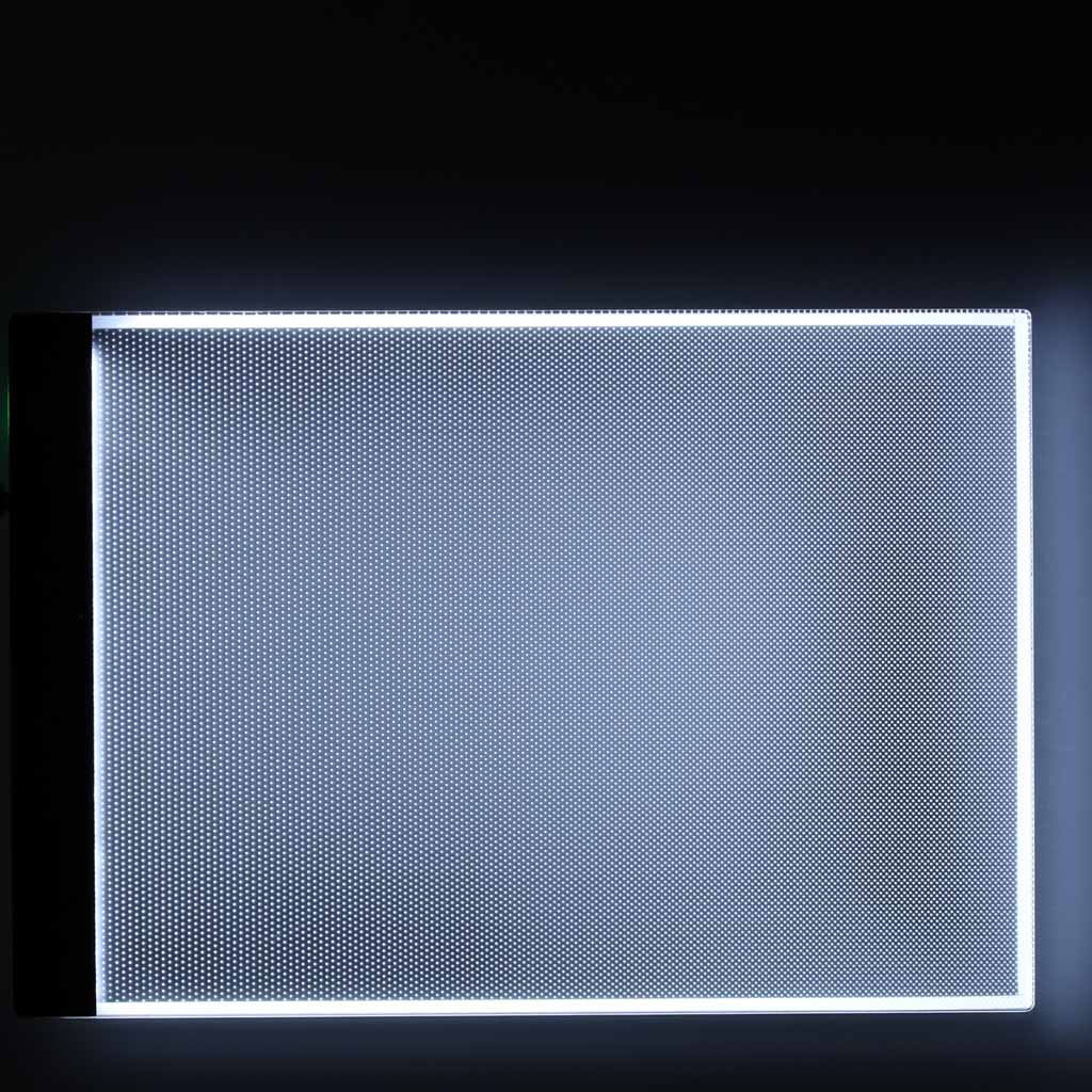 DESKA KREŚLARSKA TABLICA KALKA DO RYSOWANIA PODŚWIETLANA LED A4 - obrazek 4