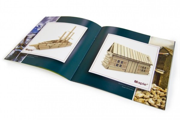 Maple klocki drewniane Ecobag 300 szt. - obrazek 3