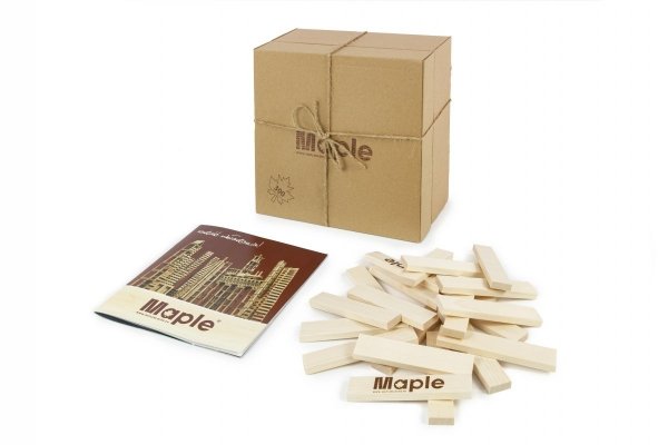 Maple klocki drewniane Ecopack 300 szt. - obrazek 2