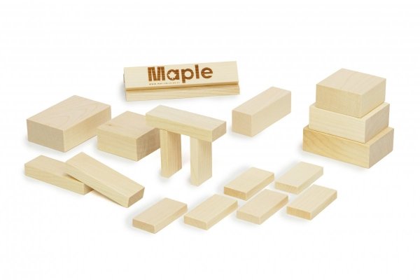 Maple klocki drewniane MAPLE MIX 220 szt. - obrazek 4