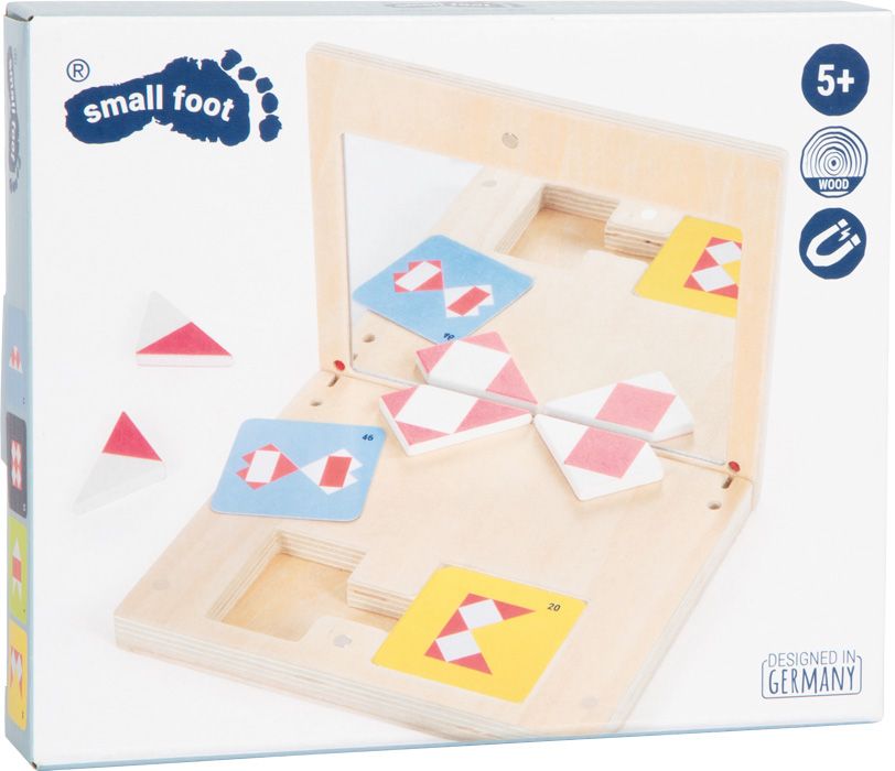 Układanka symetryczna z lustrem