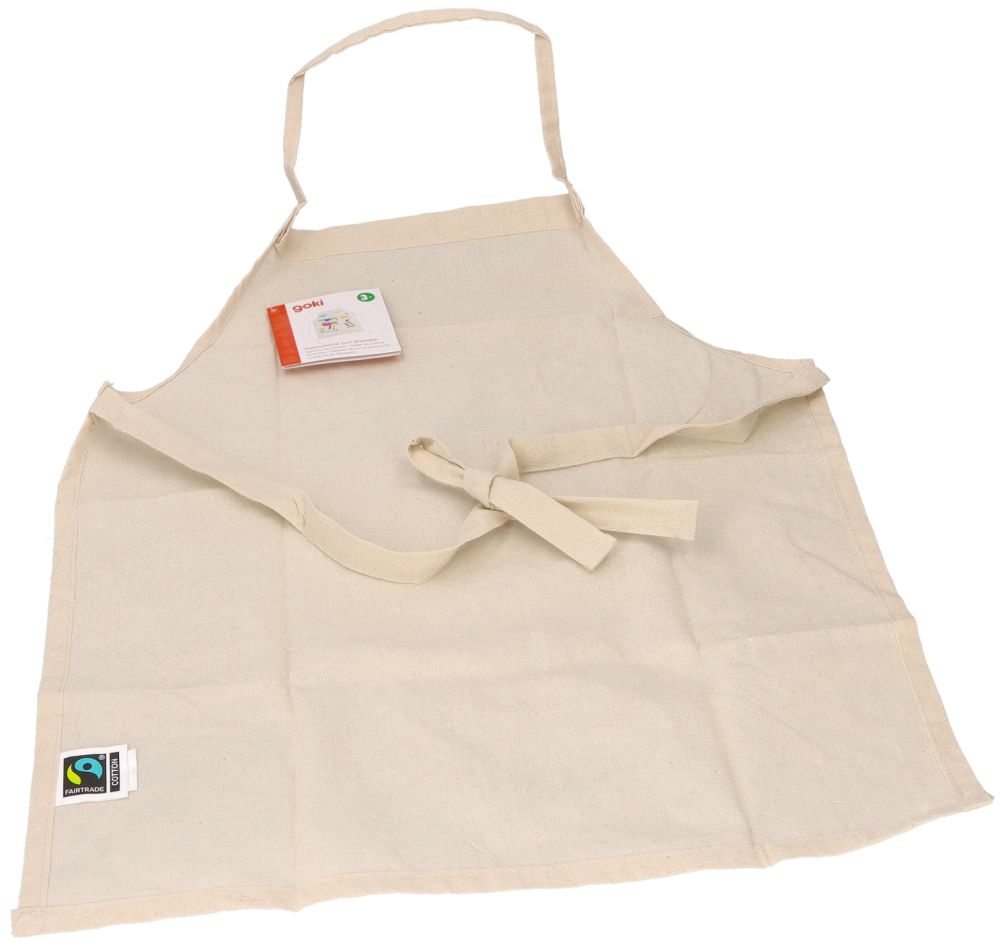 GOKI Bawełniany fartuszek do samodzielnego malowania - obrazek 3