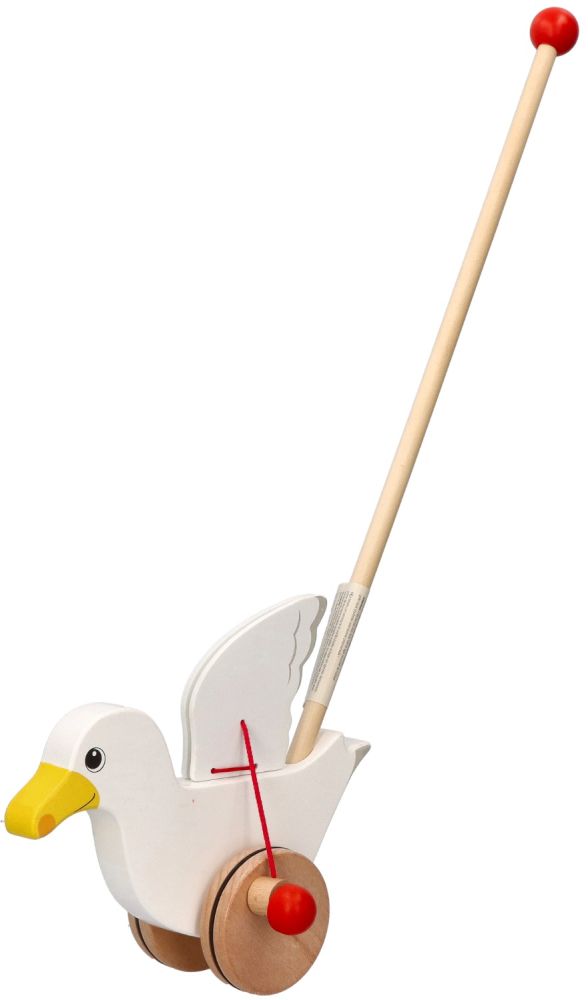 Drewniana Mewa Jonas do pchania - obrazek 3