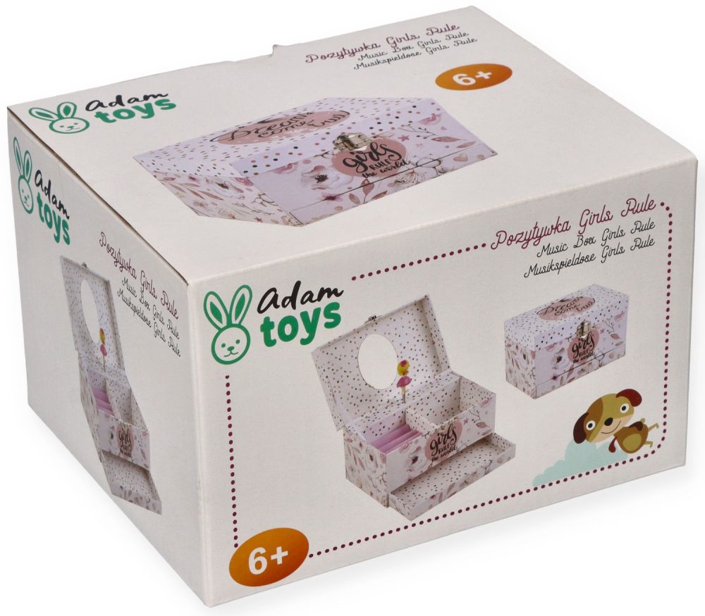 Szkatułka z pozytywką "Dziewczyny rządzą"