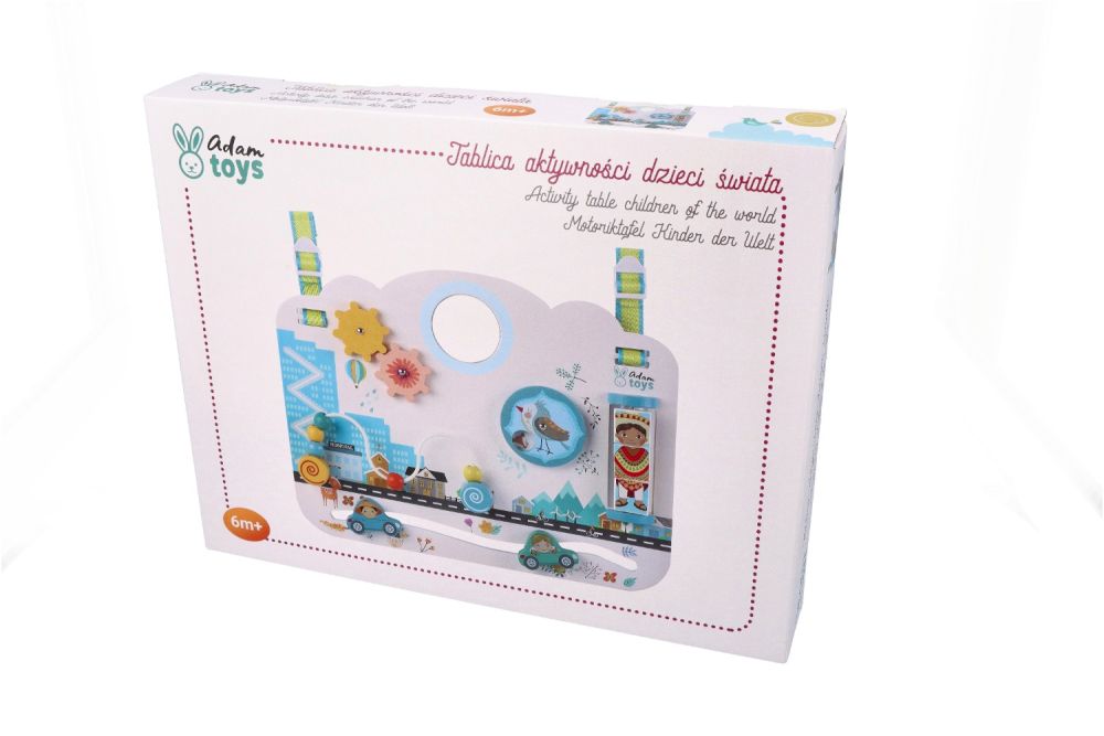 Tablica aktywności dla malucha Adam Toys - obrazek 3