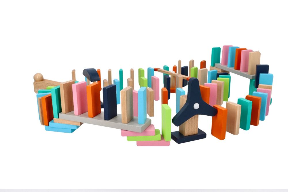 Kolorowe Domino Adam Toys - obrazek 3