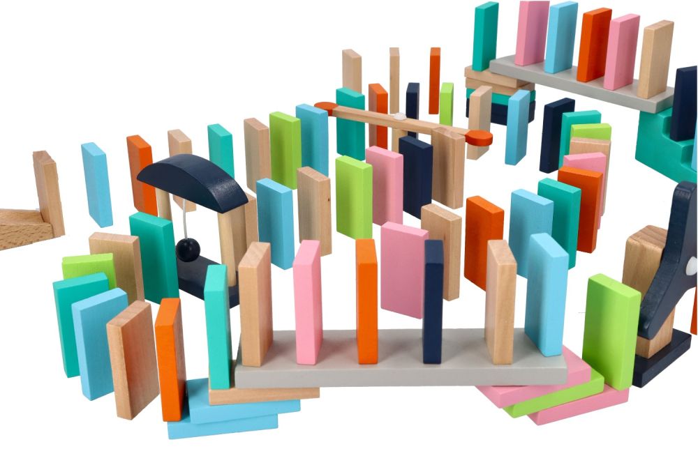 Kolorowe Domino Adam Toys - obrazek 5