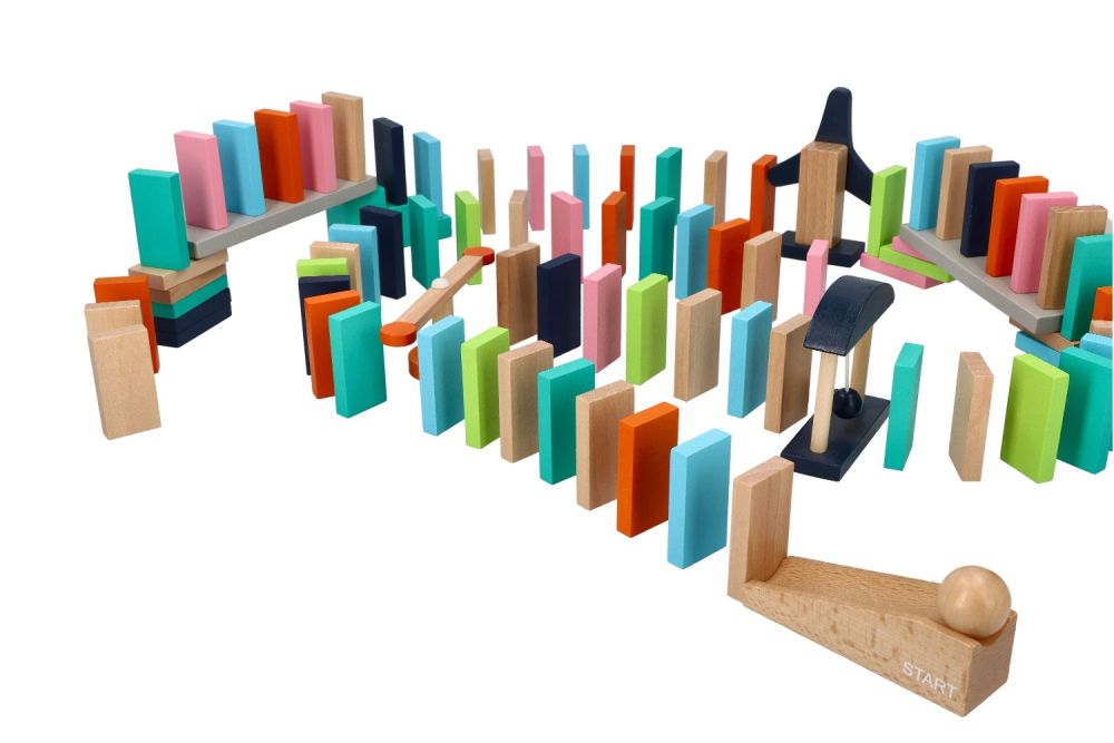 Kolorowe Domino Adam Toys - obrazek 6