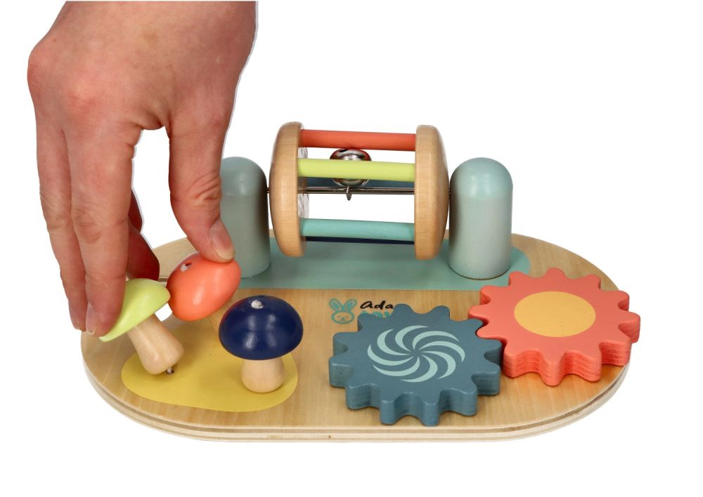 Mała tablica aktywności Adam Toys - obrazek 4