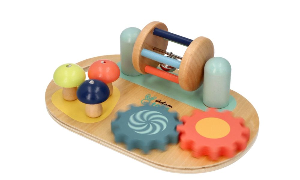 Mała tablica aktywności Adam Toys - obrazek 5