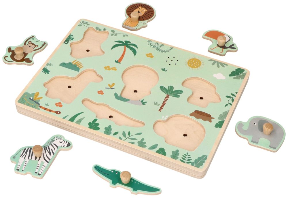 Puzzle dźwiękowe- safari - obrazek 3