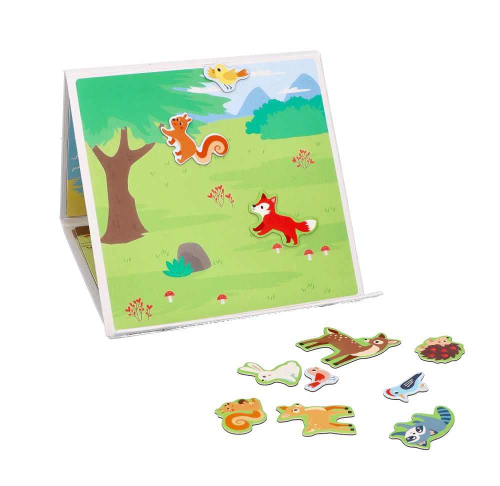 Puzzle magnetyczne Leśne zwierzęta - obrazek 5